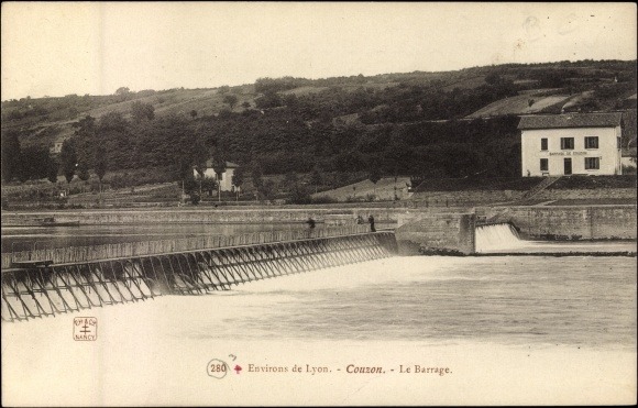 Ancien barrage de Couzon