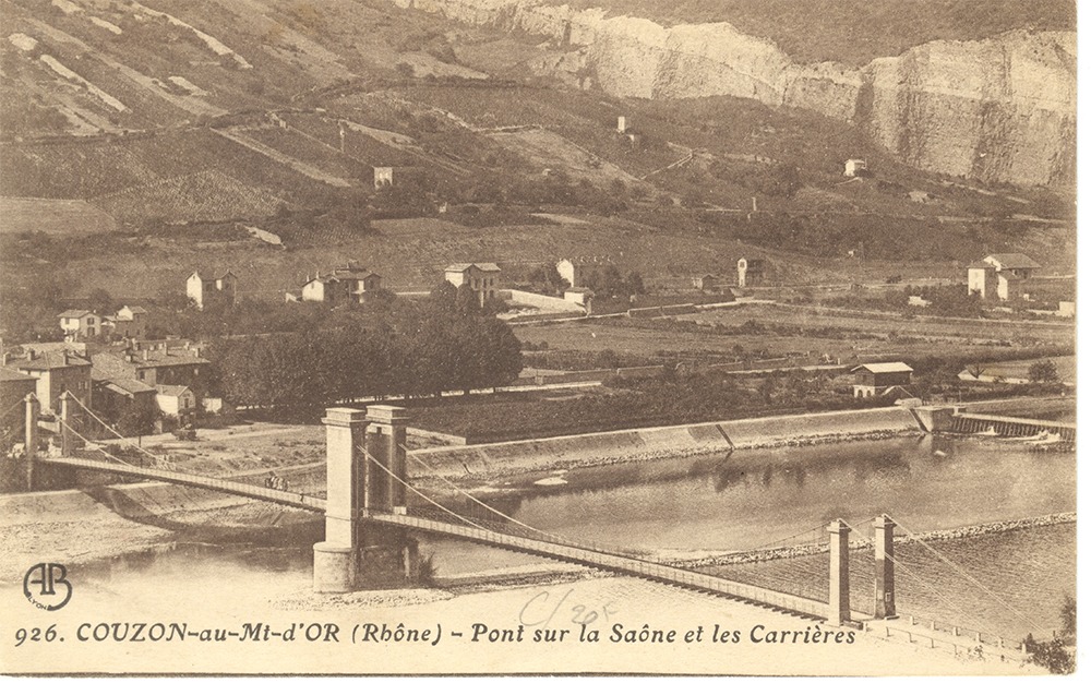 Pont Couzon carte postal